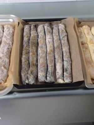Mohn-Apfel-Hüttenkäse-Strudel