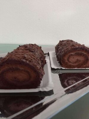 Schokoladen Roulade Schokoladen Roulade